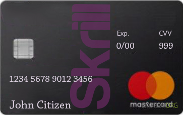 Carte de débit Skrill Mastercard
